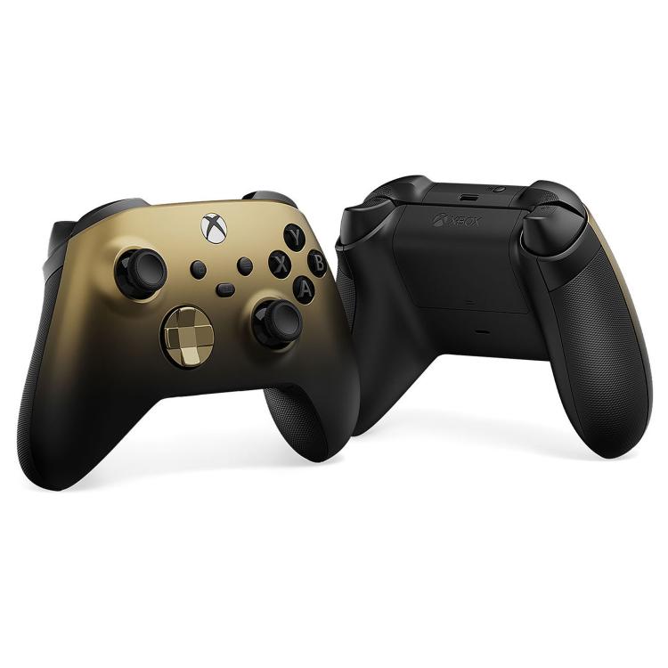 CONTROLLER MICROSOFT XBOX SERIE X/S WIRELESS GOLD SHADOW JOYPAD ONE PC NUOVO