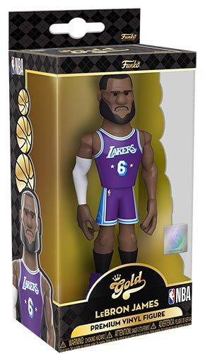 Funko Pop Gold ! Series Two Nba Lakers - Lebron James - Premium Vinyl Figure