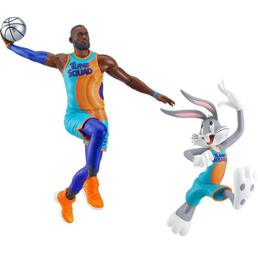 Pop Up Parade Space Jam (Lebron James & Bugs) Figure Pvc 15Cm Statuetta