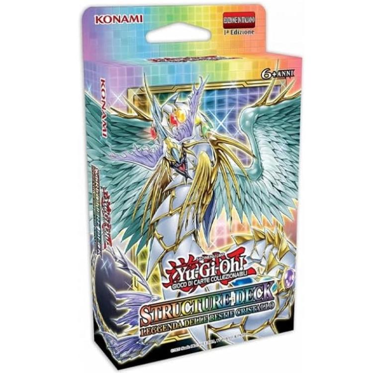 Yu-Gi-Oh! Structure Deck Leggenda Delle Bestie Cristallo Tcg Gcc Gioco Carte Ita