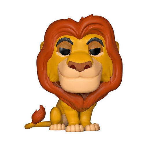 Funko Pop ! Disney Il Re Leone - (495) Mufasa Figure Lion King Vinyl 9Cm Simba