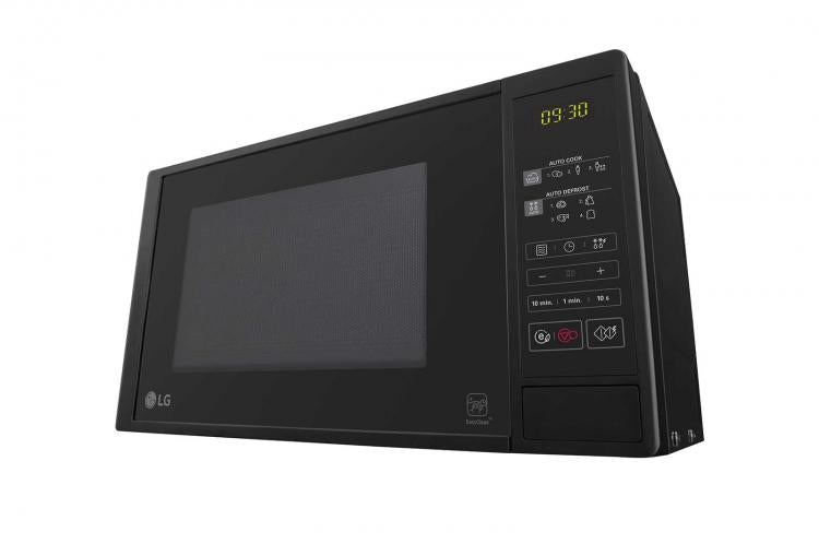 Lg Forno A Microonde I-Wave 20Lt Nero 700W Apertura Laterale Display Led +Piatto