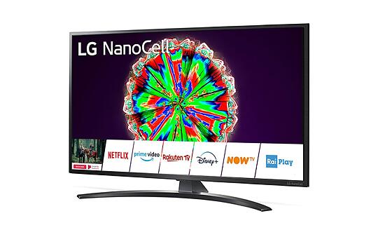 Lg Smart Tv 55" Qled Nanocell Ultra 4K 55Nano796Ne Netflix Pc Televisore Wifi