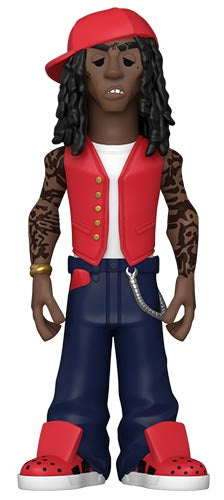 Funko Gold - Lil Wayne Premium Vinyl Figure 13 Cm Singer Pop Da Collezione