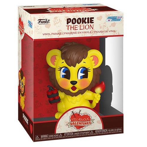 Funko Paka ! Villainous Valentines Pookie - The Lion Vinyl Figure Da Collezione