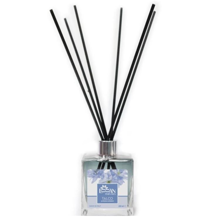 Looan Profumatore Ambiente Con Bastoncini 280Ml Diffusore Profumo Casa Talco