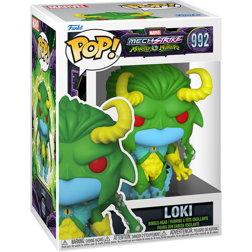 Funko Pop ! Marvel Studios Monster Hunter - Loki (992) Vinyl Figure Bobble-Head