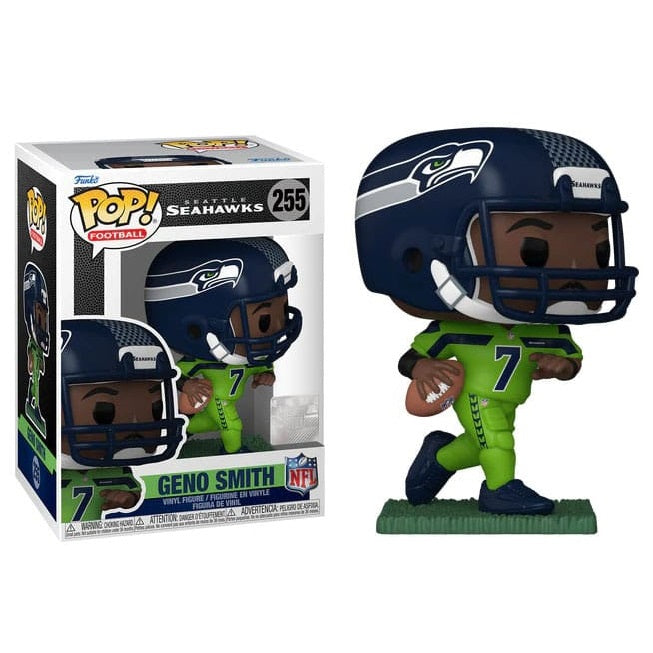 Funko Pop ! Football - Nfl - Seattle Seahawks (251) Geno Smith Vinyl Figure 9Cm