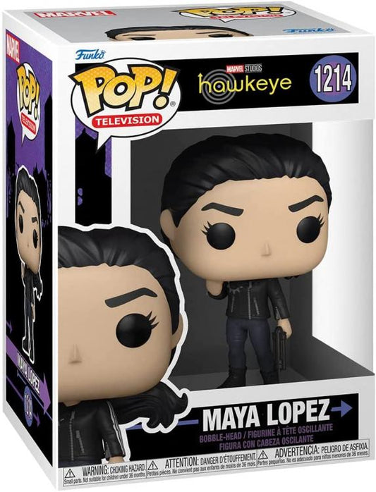 Funko Pop Television Marvel Hawkeye - Maya Lopez (1214) Vinyl Figure Bobble-Head