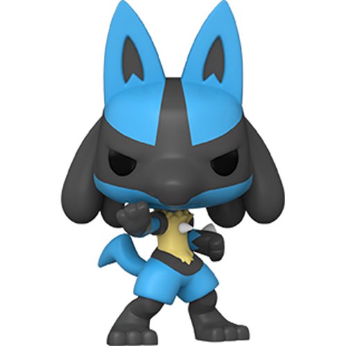 Funko Pop ! Games Pokemon - (856) Lucario Figure Lucarite Vinyl 9Cm In Stock