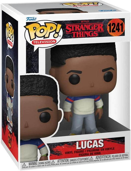 Funko Pop Television Netflix Stranger Things S4 - Lucas 1241 Vinyl Figure Movie