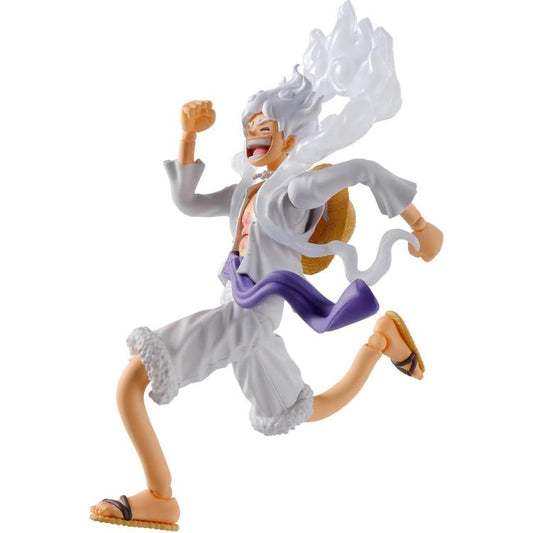 BANDAI SH FIGUARTS ONE PIECE: MONKEY D.LUFFY (GEAR 5) TAMASHI ACTION FIGURE 15CM