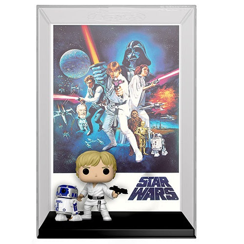Funko Pop! Movie Posters Star Wars - Luke Skywalker With R2-D2 (02) Vinyl Figure