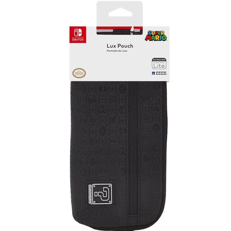 Hori Custodia Per Nintendo Switch Lite Lux Pouch Super Mario Ufficiale Nintendo