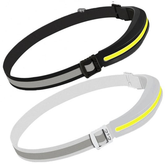 Torcia Testa Lampada Frontale Ricaricabile Usb Led Cob Xpe 230° Emergenza Pesca