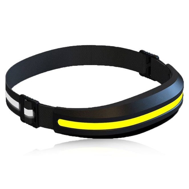 Torcia Testa Lampada Frontale Ricaricabile Usb Led Cob Xpe 230° Emergenza Pesca