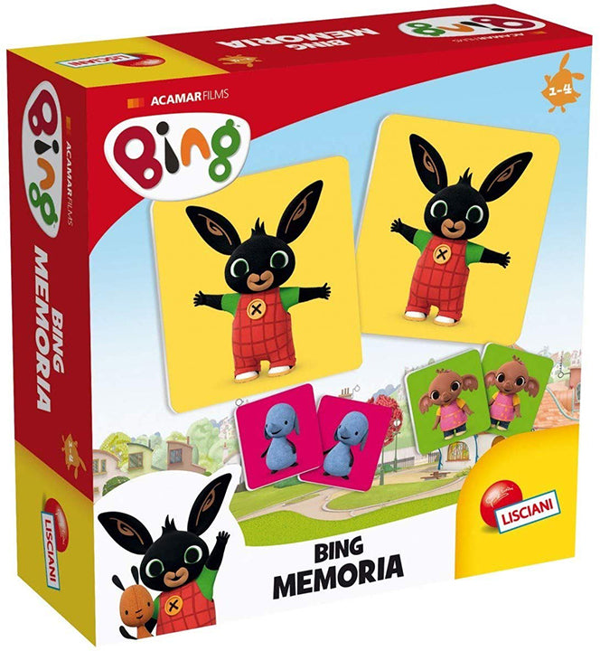 Lisciani Bing Baby Memoria Puzzle Per Bambini 8 Puzzle 4 Pezzi Giocattoli Bing