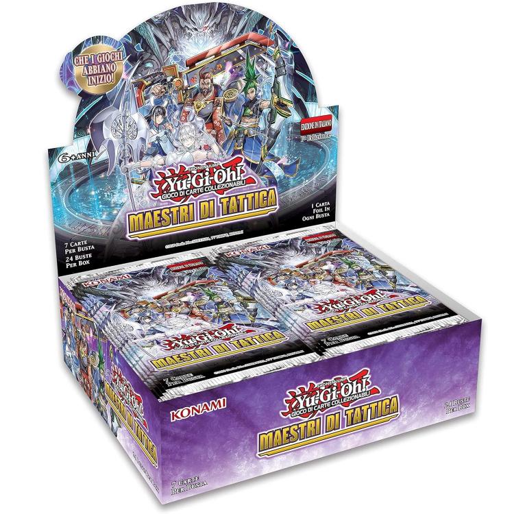 Yu-Gi-Oh! - Maestri Di Tattica (Display 24 Buste) 1° Ediz. Ita Carte Gioco Tcg