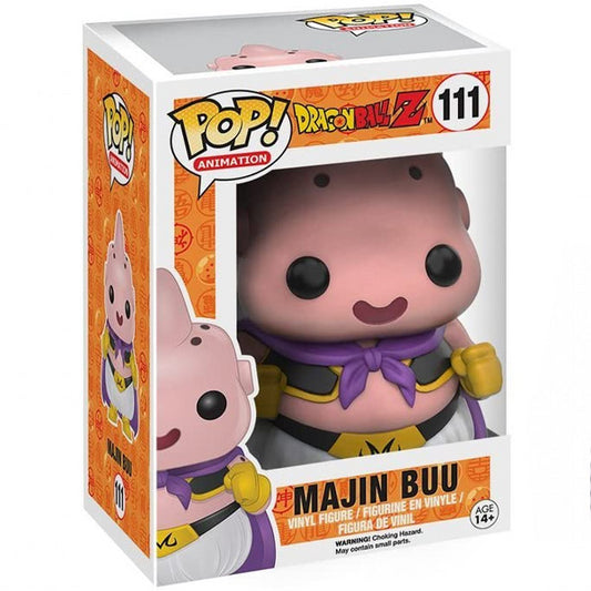 Funko Pop ! Animation Dragon Ball Z - (111) Majin Bu Figure 9Cm Demon Boo Vinyl