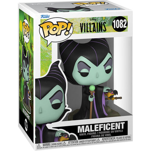 Funko Pop ! Disney Villains - Maleficent (1082) Vinyl Figure Malefica Statua 9Cm