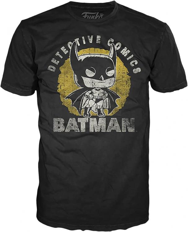 Funko Pop Tees The Batman Dc Detective Comics Tee Box Sun Faded + T-Shirt Size M