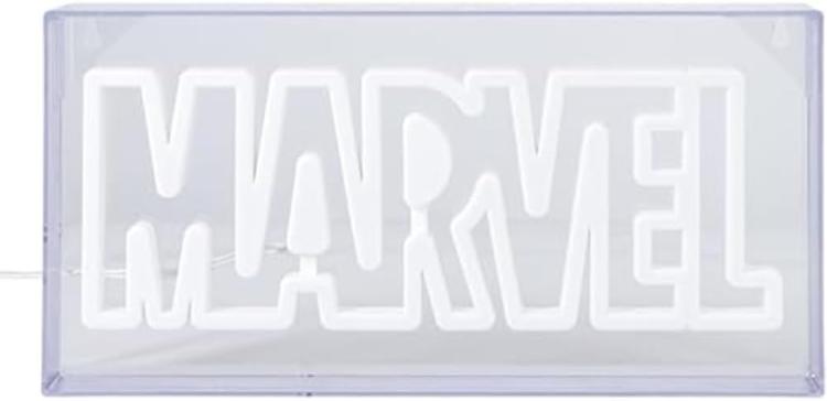 Paladone Lampada Marvel Logo Light Led Luce Illuminazione Tavolo Parete