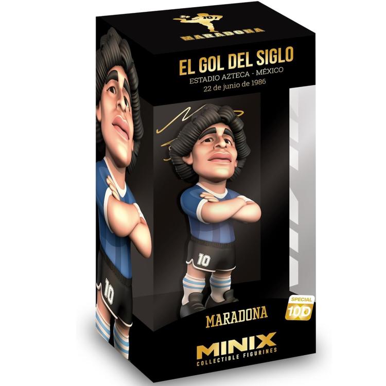 Minix: Diego Armando Maradona El Gol Del Siglo (Special 100) Figure 12Cm