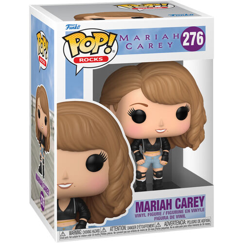 Funko Pop ! Rocks Mariah Carey (276) Mariah Fantasy W / Pattini Figure Pops 9Cm