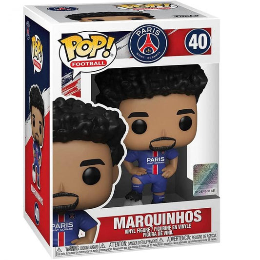 Funko Pop ! Football Paris Saint Germain - Marquinhos (40) Psg Vinyl Figure