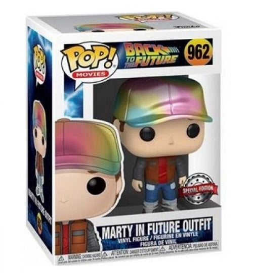 Funko Pop ! Movies Back To The Futur (962) Marty In Future Outfit Special 9cm