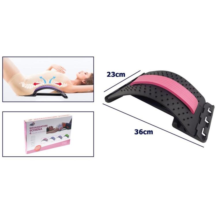 Masaggiatore Stretching Corettore Lombare Schienale Postura Distendere Schiena