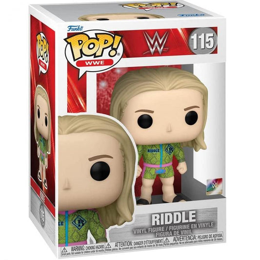 Funko Pop ! Wwe Wrestling - Matt Riddle (115) Vinyl Figure Da Collezione