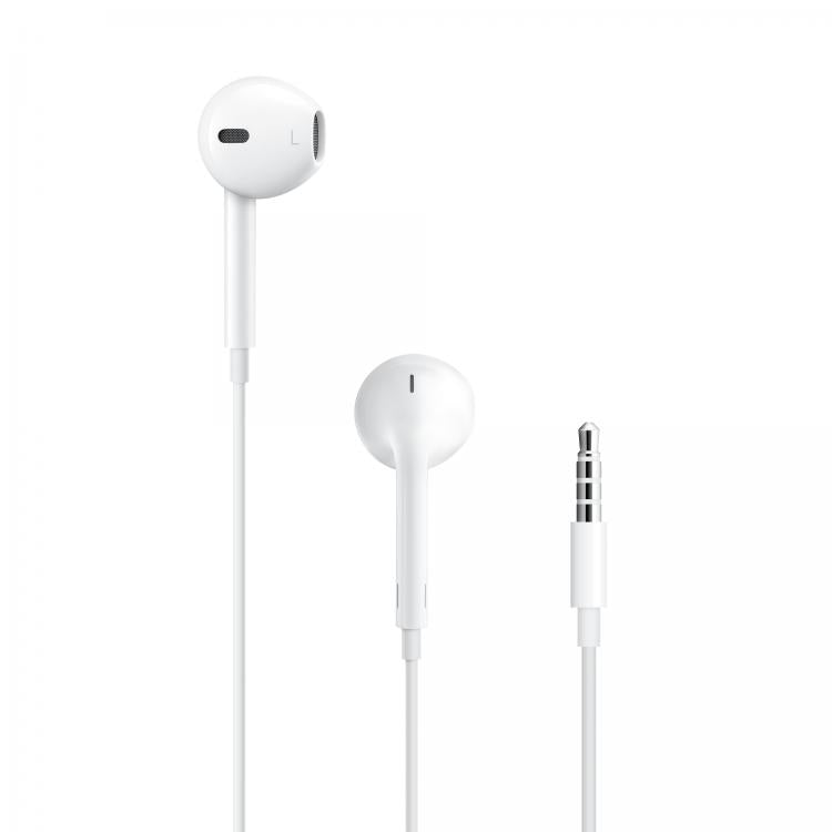 APPLE AURICOLARI EARPODS CONNETTORE JACK 3.5MM IN-EAR WIRED CUFFIE IPHONE BIANCO