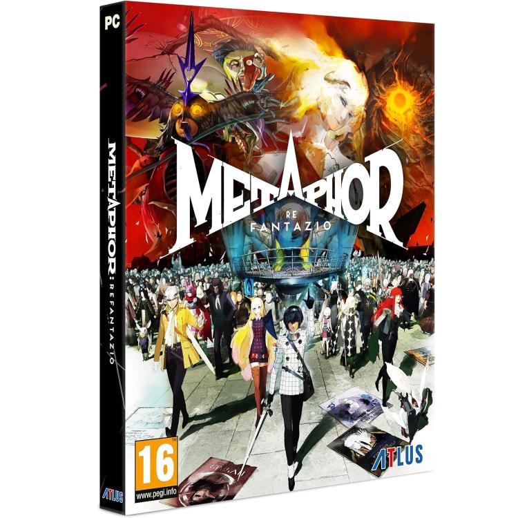 Metaphor Refantazio Steelbook Edition Pc Videogioco Pal Italiano Code In The Box