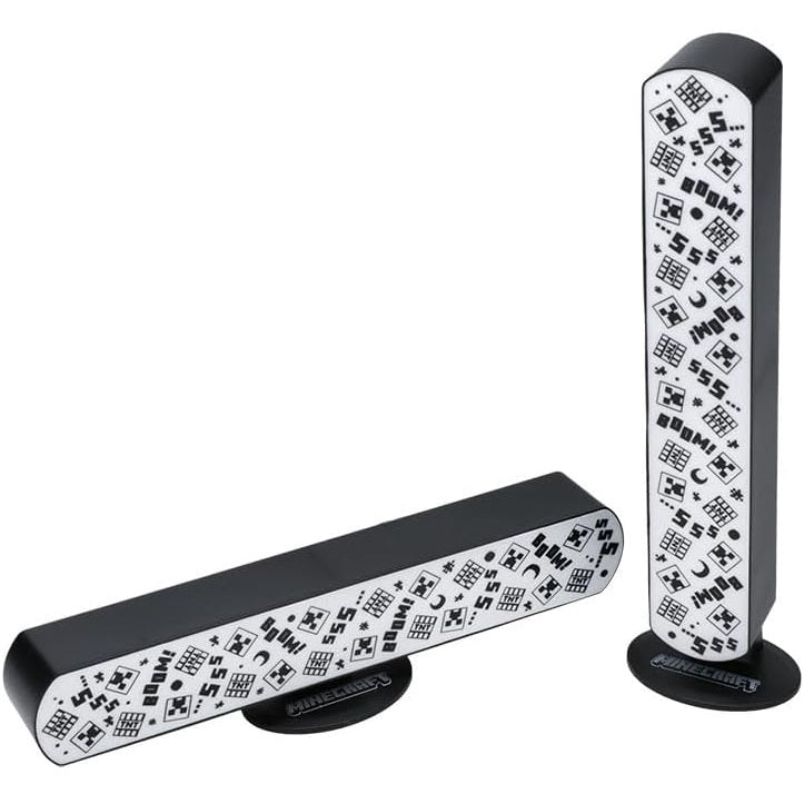 Paladone Minecraft Light Bars 2 Barre Luminose Rgb Lampada Da Tavolo Scrivania