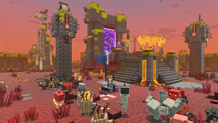 Minecraft Legends Deluxe Edition Nintendo Switch Gioco Italiano Videogioco Nuovo