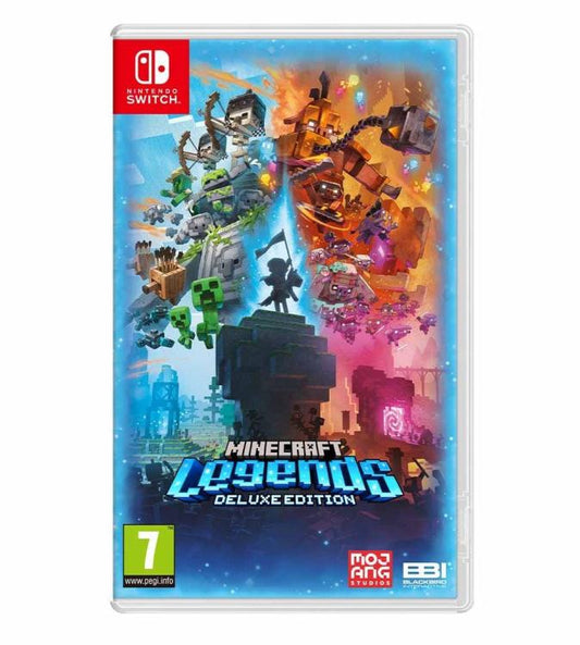 Minecraft Legends Deluxe Edition Nintendo Switch Gioco Italiano Videogioco Nuovo