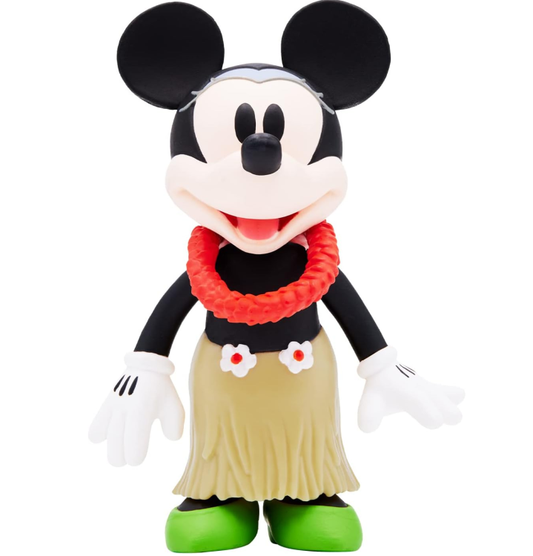 Super7 Disney Mickey & Friends "Minnie" Topolina Hawaii Action Reaction Figure