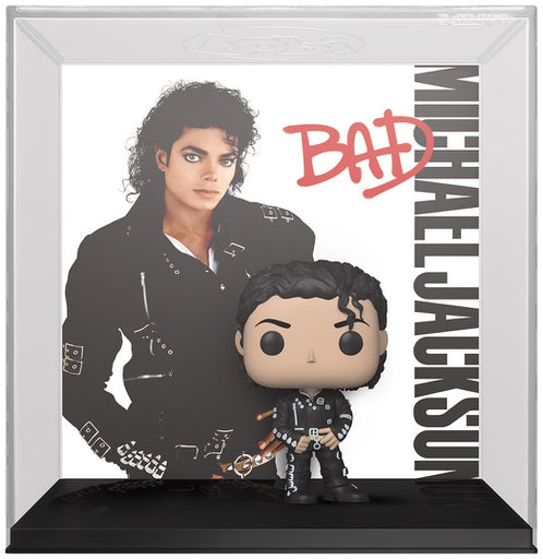 Funko Pop ! Albums - (56) Michael Jackson : Mj (Bad) Album Vinyl Figure In Stock