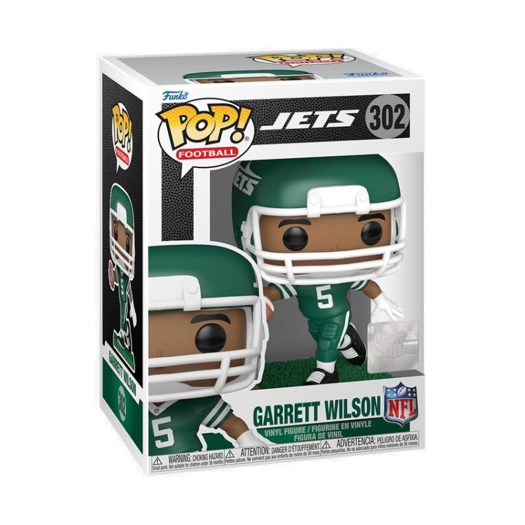 Funko Pop ! Football Nfl Jets (302) Garrett Wilson - Vinyl Figure Statuetta 9Cm