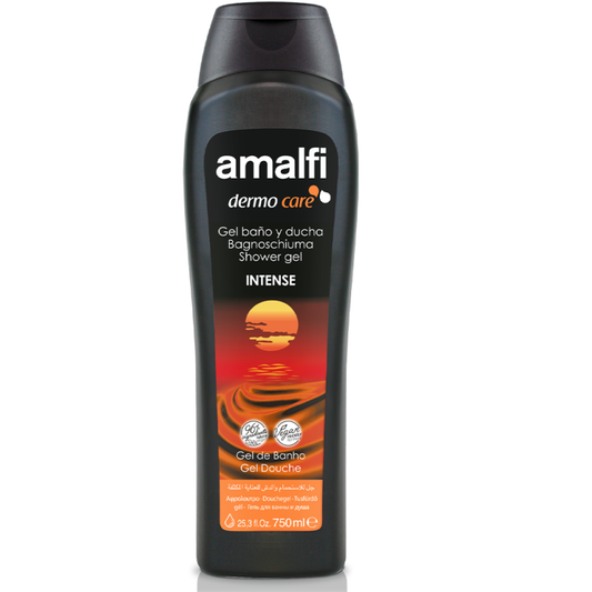 AMALFI - DERMO CARE GEL -BAGNOSCHIUMA SHOWER GEL BAGNO DOCCIA 750ml INTENSE