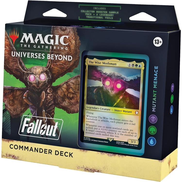 Magic The Gathering: Univers Beyond "Fallout" Commander Deck (Mutant Menace) Eng