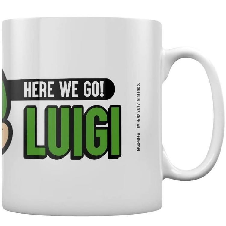Pyramid Tazza Super Mario Bros (Here We Go Luigi) Mug Tazza In Ceramica Scatola