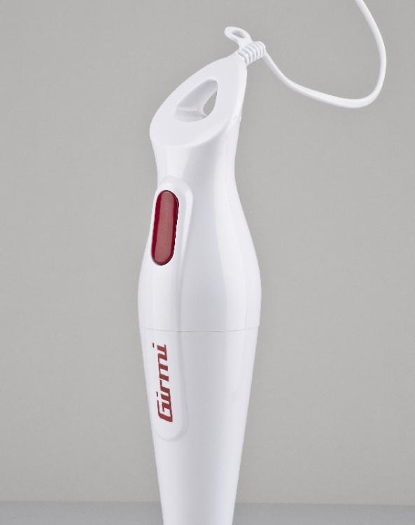 Girmi Mixer A Immersione Mx01 Frullatore Minipimer 4 Lame In Acciaio 170W Bianco
