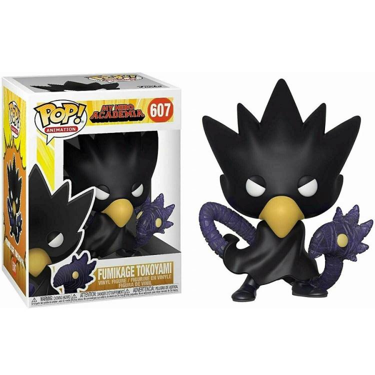 Funko Pop ! Tees My Hero Academia Dark Tokoyami Vinyl Figure + T-Shirt Tgl Xl