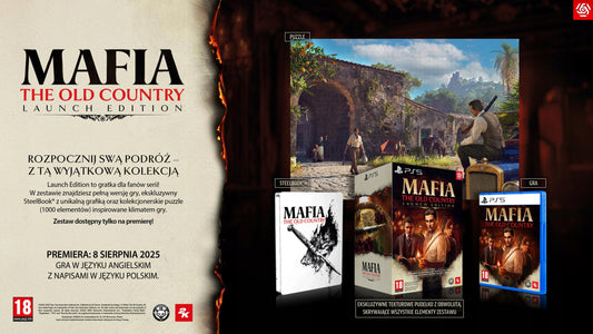 Mafia Terra Madre (The Old Country) Ps5 Launch Steelbook Edition Ps5 Eu Ita