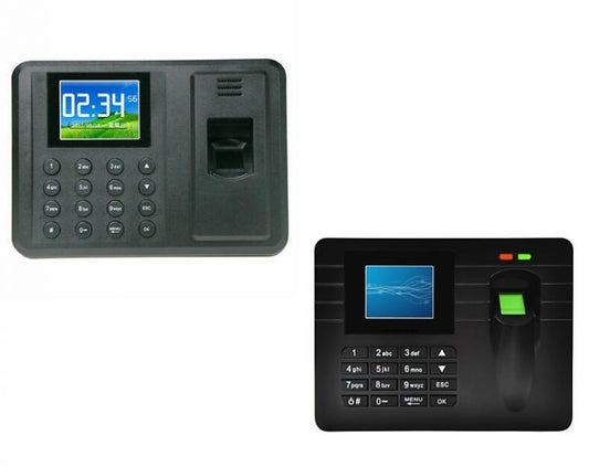 Orologio Marcatempo Registratore Impronte Digitali Id Biometrico Presenze Lavoro