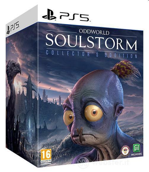 Oddworld Ps5 Soulstorm Collector Edition Playstation 5 Limited Italiano Eu Nuovo