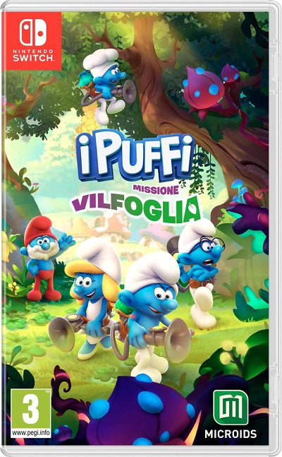 I Puffi Missione Vilfoglia Edizione Puffosissima Nintendo Switch Videogioco It
