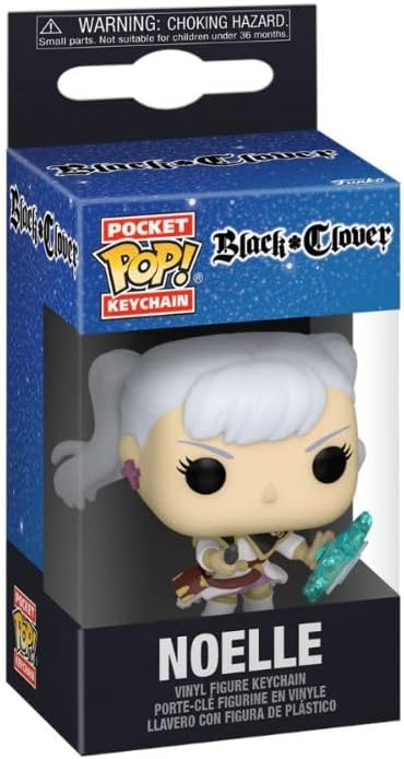 Funko Pop ! Keychain - Animation - Balck Clover (Noelle) Portachiavi Vinyl 4Cm